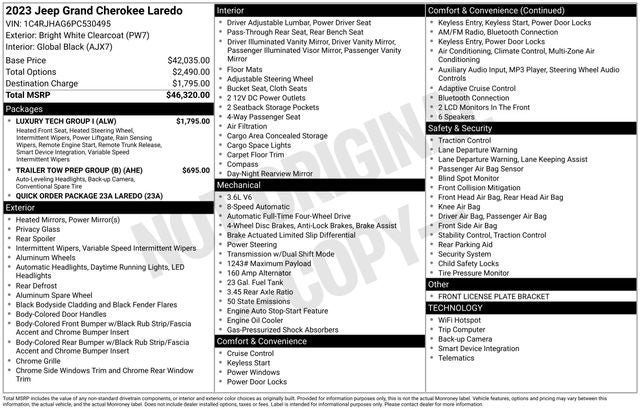 2023 Jeep Grand Cherokee Laredo