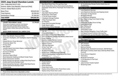 2025 Jeep Grand Cherokee Laredo
