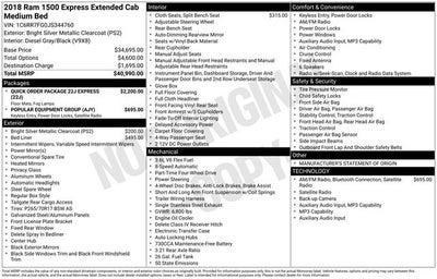 2018 RAM 1500 Express