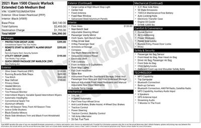 2021 RAM 1500 Classic Warlock