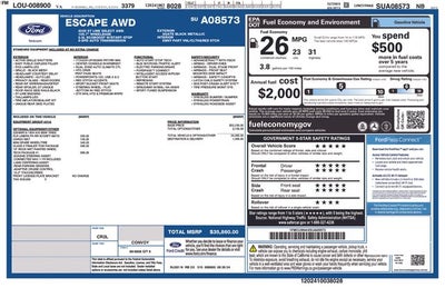 2025 Ford Escape ST-Line Select