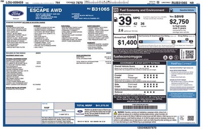 2024 Ford Escape Hybrid ST-Line Select