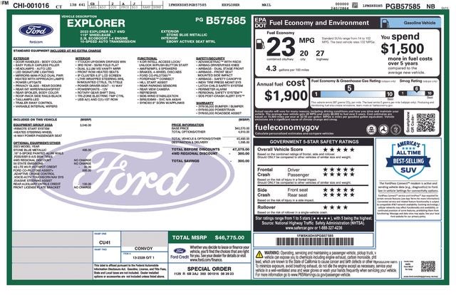 2023 Ford Explorer XLT