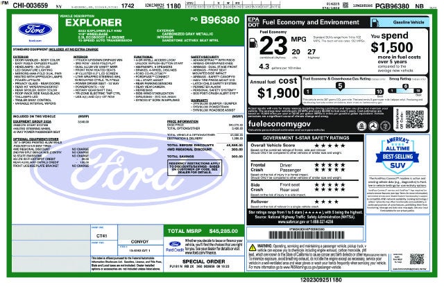 2023 Ford Explorer XLT