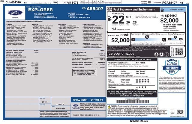 2023 Ford Explorer XLT