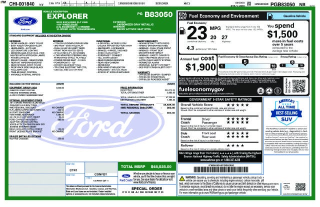 2023 Ford Explorer XLT