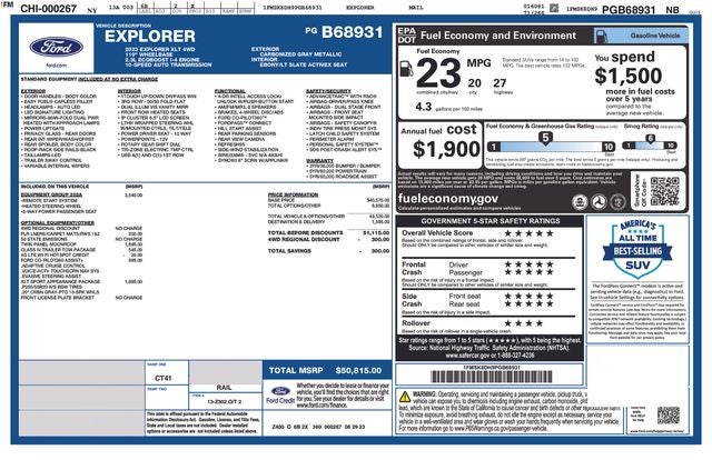 2023 Ford Explorer XLT