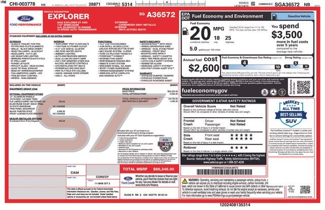 2025 Ford Explorer ST