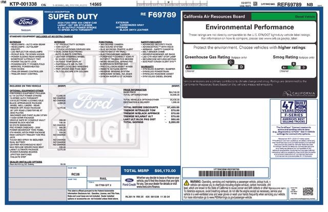 2024 Ford F-250SD Lariat Tremor High Output
