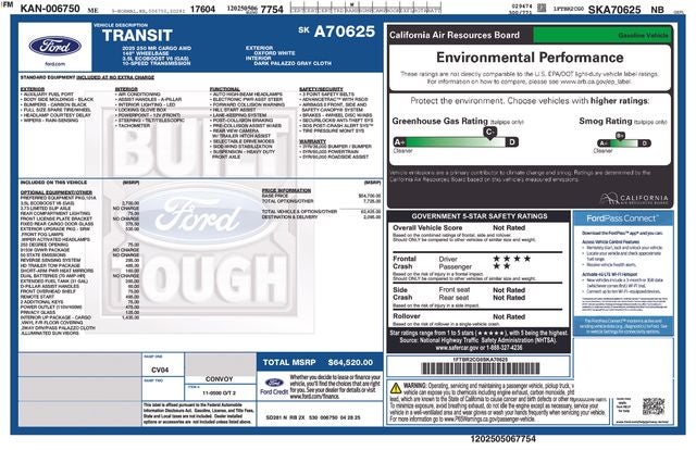 2025 Ford Transit-250 Base