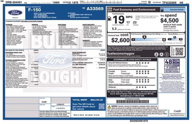 2026 Ford F-150 XLT