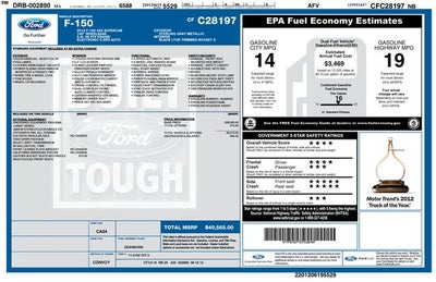 2012 Ford F-150 Lariat