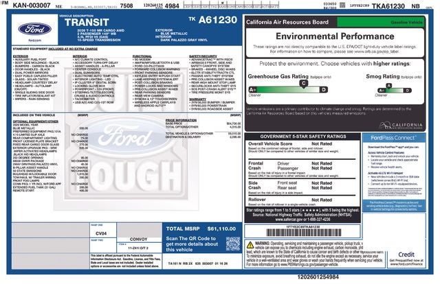2026 Ford Transit-150 Base