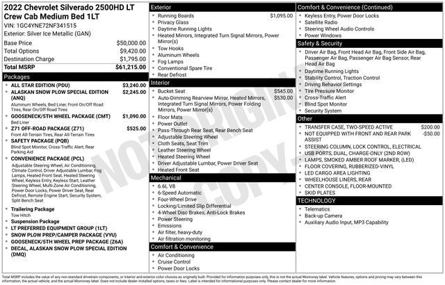 2022 Chevrolet Silverado 2500HD LT