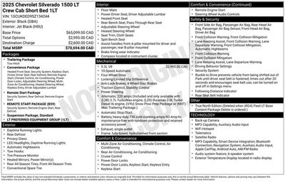 2025 Chevrolet Silverado 1500 LT LT1