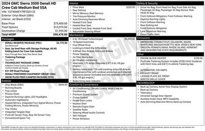 2024 GMC Sierra 3500HD Denali