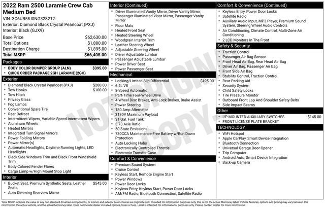 2022 RAM 2500 Laramie