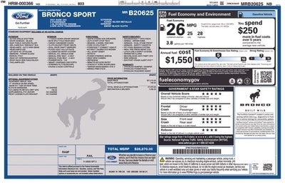 2021 Ford Bronco Sport Base