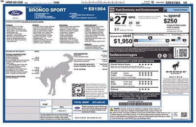 2025 Ford Bronco Sport Big Bend