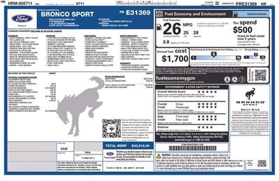 2023 Ford Bronco Sport Outer Banks