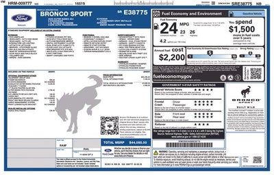 2025 Ford Bronco Sport Outer Banks