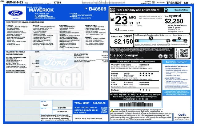 2026 Ford Maverick Tremor