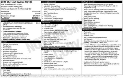 2024 Chevrolet Equinox RS