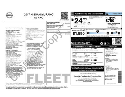 2017 Nissan Murano SV