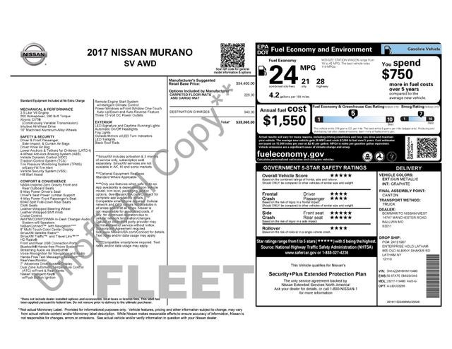 2017 Nissan Murano SV