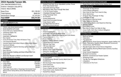 2024 Hyundai Tucson SEL