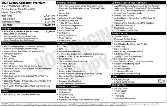 2024 Subaru Crosstrek Premium