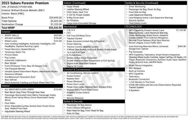 2023 Subaru Forester Premium