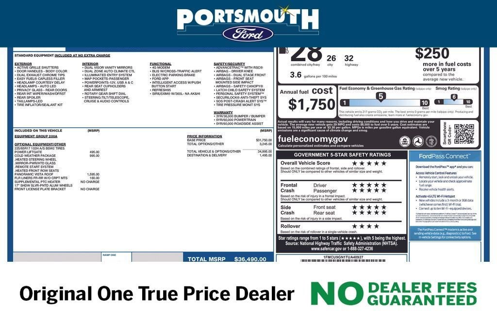 2026 Ford Escape Active