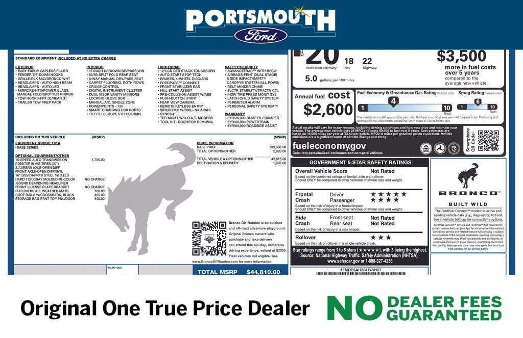 2025 Ford Bronco Base