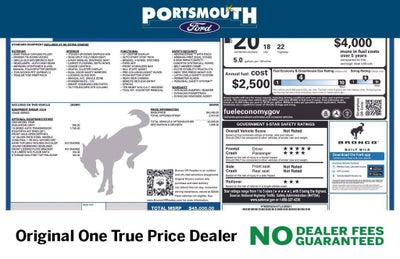 2026 Ford Bronco Base