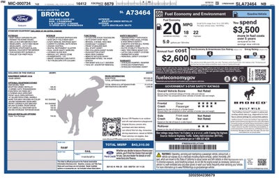 2025 Ford Bronco Base