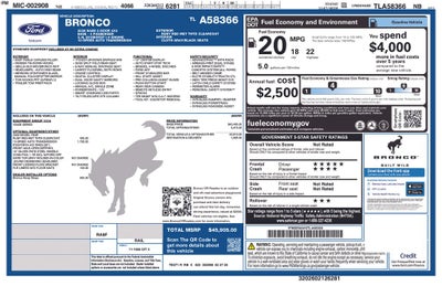 2026 Ford Bronco Base