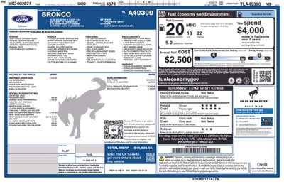 2026 Ford Bronco Big Bend