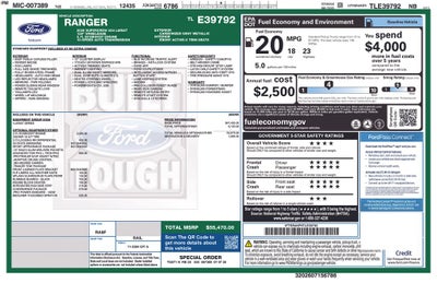 2026 Ford Ranger Lariat