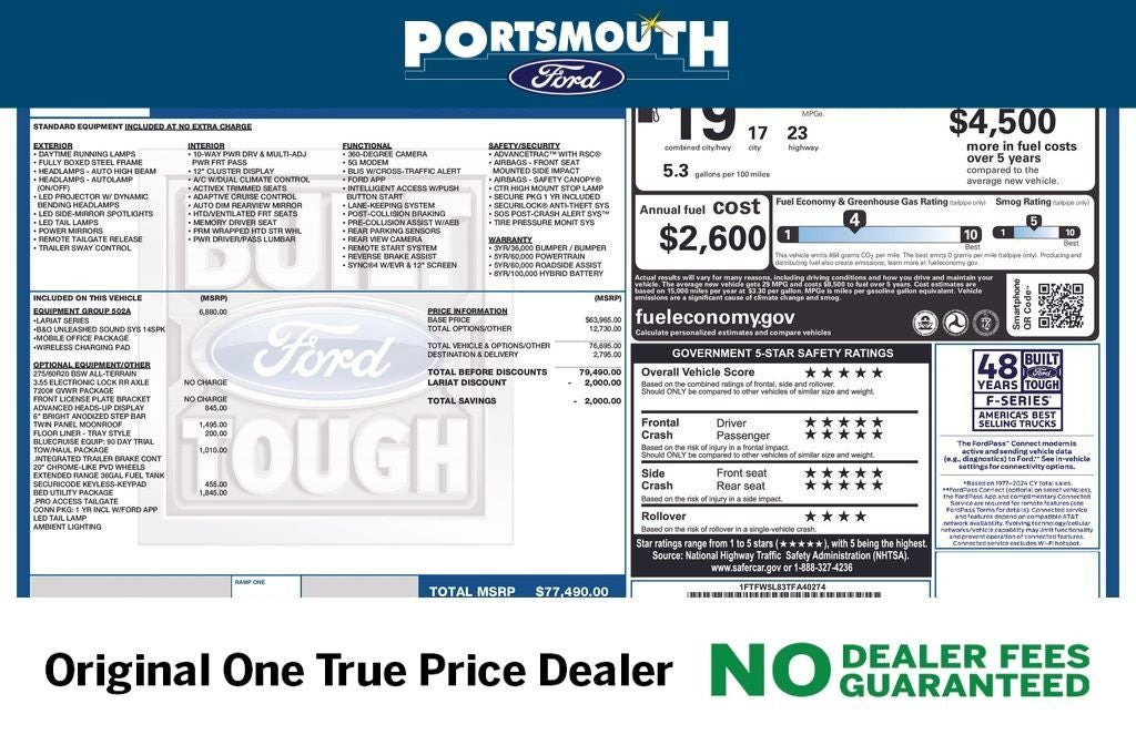 2026 Ford F-150 Lariat