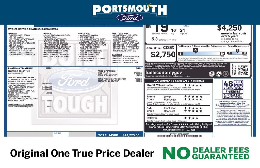 2025 Ford F-150 Platinum