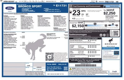 2026 Ford Bronco Sport Badlands