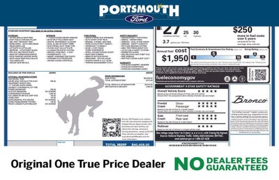 2025 Ford Bronco Sport Heritage