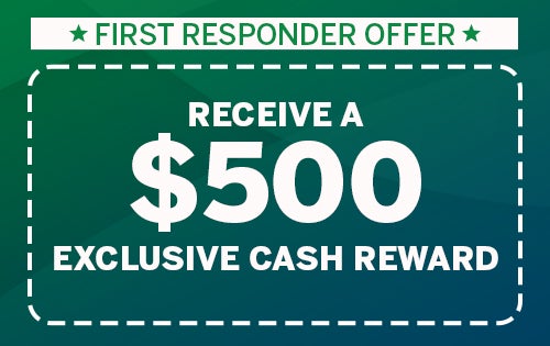 FIRST RESPONDER CASH REWARD