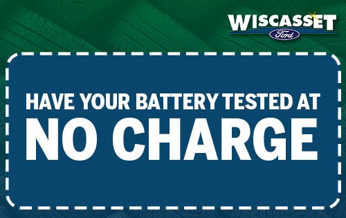 Have Your Battery Tested At No Charge