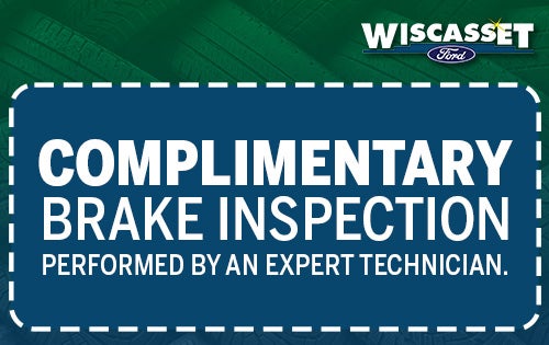 Complimentary Brake Inspection